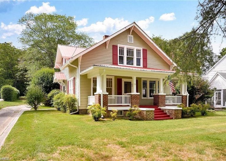 Historic Tatum-LeGrand House – 739 N Main St, Mocksville, NC 27028 for $274,900