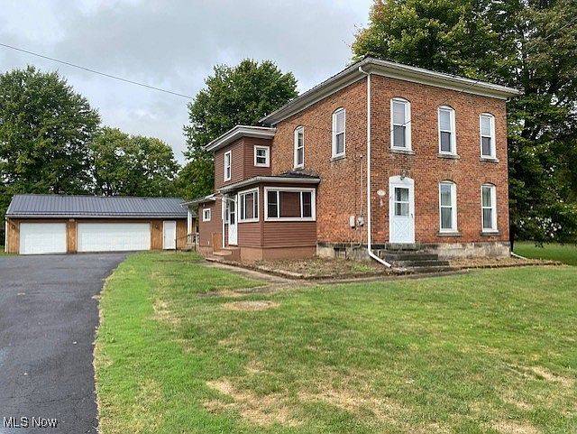 Charming 3-Bedroom Century Home on 2.4 Acres – $179,900 | 5167 State Route 7 Rd, Burghill, OH 44404