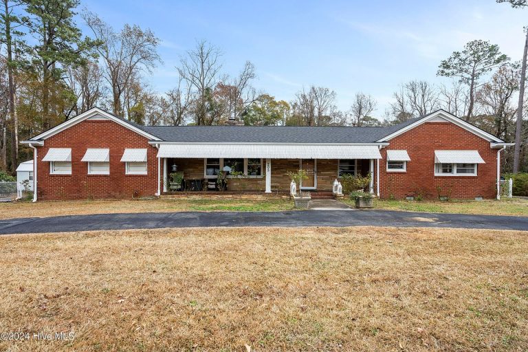 Charming Brick Ranch at 205 Church Road, Havelock, NC 28532 – $235,000