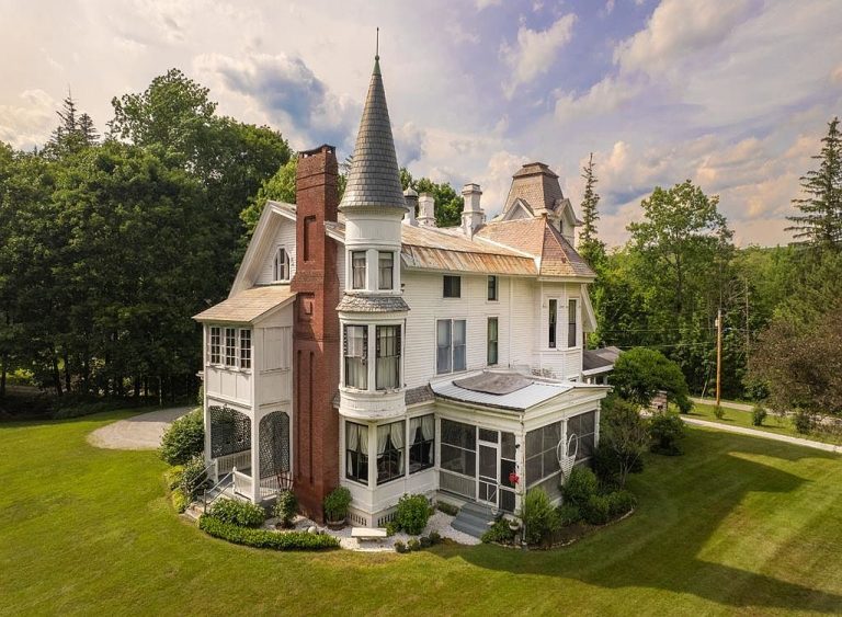 Historic 1860s Victorian Home on 2 Acres in Rutland City, VT – $460,000