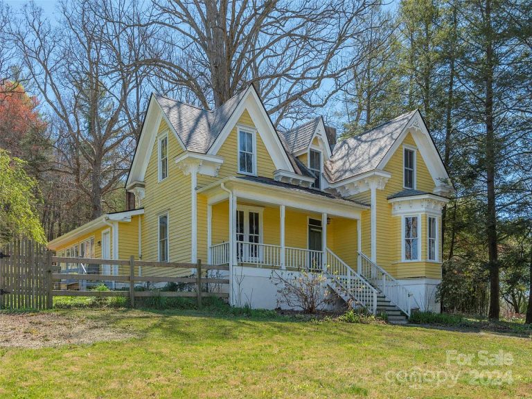 Historic S. J. Ashworth House at 1733 Charlotte Hwy, Fairview, NC – $375,000